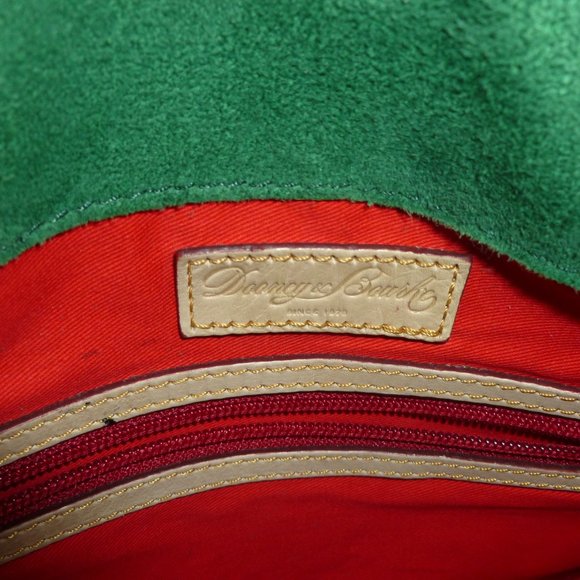 SOLD Dooney & Bourke Medium Florentine Satchel in Light Taupe - Picture 9 of 12